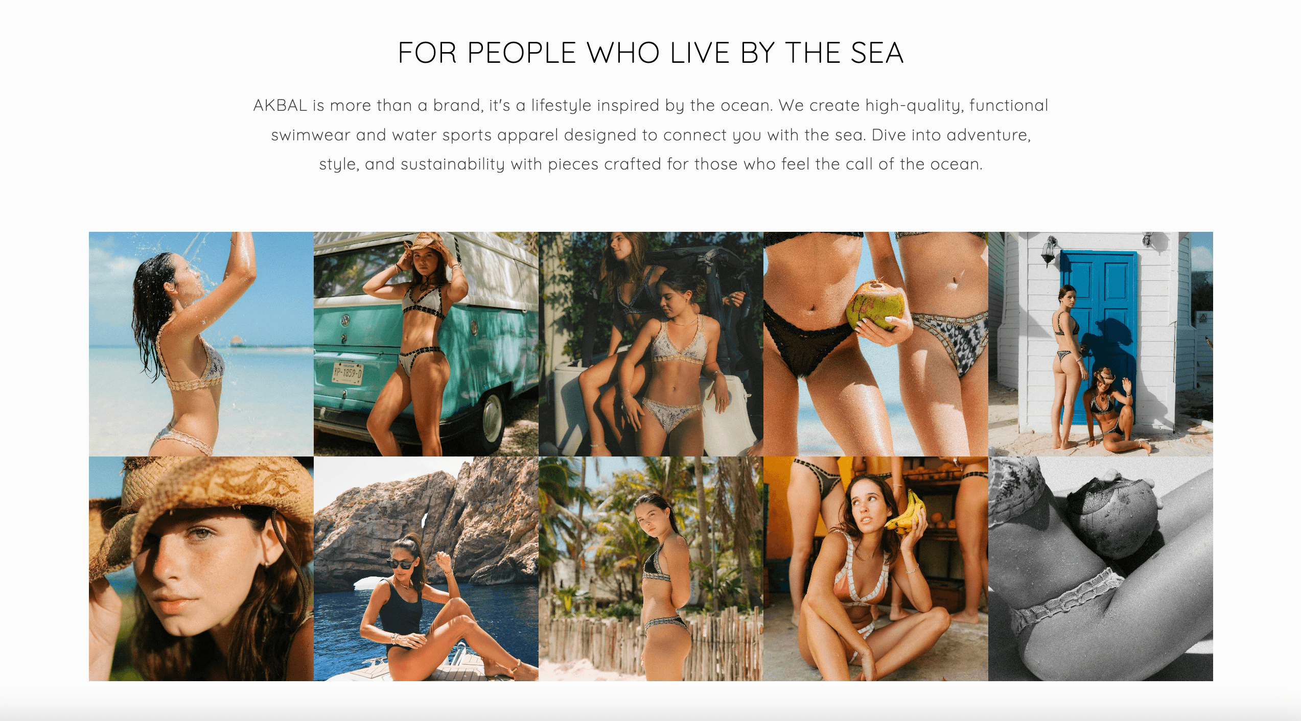 Akbal Collection E-commerce